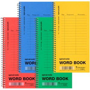 マルマン マルマン N671AM 長型 スパイラルノート 単語罫 色込