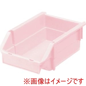 三菱ケミカル ヒシ 三菱ケミカル PAT-2-PN T型コンテナ ネスティングタイプ パステルピンク W132×D200×H90