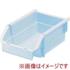 三菱ケミカル ヒシ 三菱ケミカル PAT-2-PB T型コンテナ ネスティングタイプ パステルブルー W132×D200×H90 