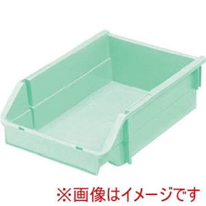三菱ケミカル ヒシ 三菱ケミカル PAT-3-PG T型コンテナ ネスティングタイプ パステルグリーン W192×D285×H90 