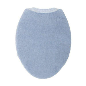 ヨコズナクリエーション YOKOZUNA ヨコズナクリエーション カラーショップ トイレフタカバー 普通 洗浄兼用タイプ スモークブルー