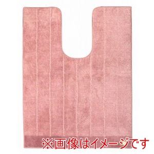 ヨコズナクリエーション YOKOZUNA ヨコズナクリエーション シャンフル トイレ 足元マット 幅広ロング ピンク 約105×80cm