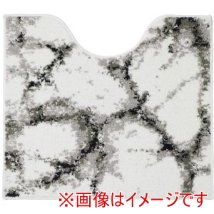 ヨコズナクリエーション YOKOZUNA ヨコズナクリエーション マーブル トイレ 足元 マット ホワイト