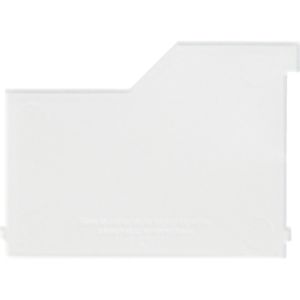 吉川国工業所 吉川国工業所 216645 収納ケース仕切り板"ブリックス" 9127 見出し板2枚組 Cr