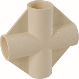 矢崎化工 YAZAKI 矢崎化工 J-6B-S-IVO イレクター ジヨイント J-6B AAS S アイボリー