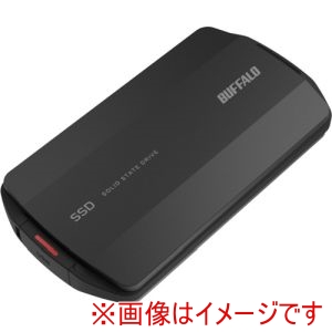 バッファロー BUFFALO バッファロー SSD-PHP500U3-BA PC対応 USB3.2 Gen2 対応 高速モデル TypeA-C対応 500GB