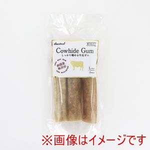 ペットプロジャパン PetPro ペットプロ HappyDays 純国産無添加 しっかり噛める牛皮ガム L 3本入り