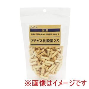 ペットプロジャパン PetPro ペットプロ 国産おやつ プチビス 乳酸菌入り 78g