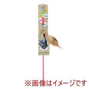 ペットプロジャパン PetPro ペットプロ ねこがくれ スティック猫じゃらし ロング ふわふわフェザー