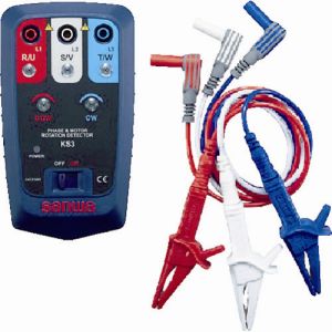 三和電気計器 サンワ SANWA サンワ KS3 接触式モーター検相器 三和電気計器 SANWA