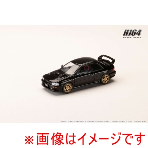 ホビージャパン ホビージャパン HJ641079JBK HJ64 1/64 1/64 スバル インプレッサ PURE SPORTS COUPE WRX type R STi GC8 Vフロン