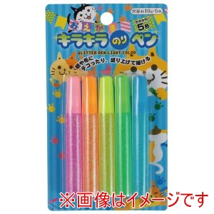 セイワプロ セイワプロ キラキラ のりペン 10g ライトカラー5色入 75103