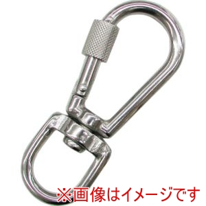 水本 水本 NBL-6 ステンレス 環付スナップフック NBL型 スイベルタイプ 線径6mm