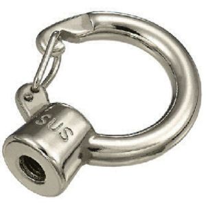 水本機械製作所 水本機械製作所 INH-8M ステンレス フックアイナットミリネジ 捻子径M-8