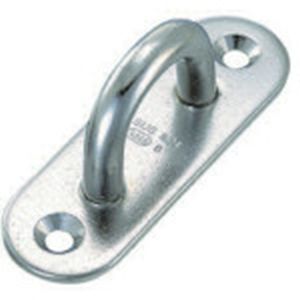 水本機械製作所 水本機械製作所 PD-6 アイプレート ステンレス パッドアイ A:20mm×B1:60mm 高さ25mm