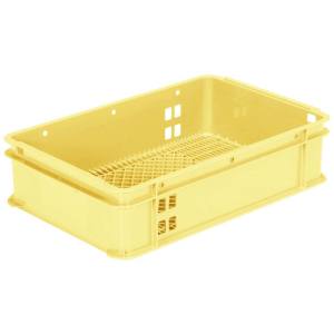 サンコー 三甲 サンコー PP カラー 大型 番重 底面メッシュ A-3 クリーム