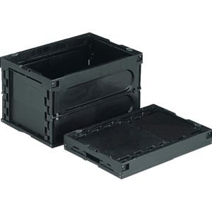 サンコー サンコー 552380BK00 BK 折りたたみコンテナー 552380 オリコン50BーM 導電 メーカー直送 代引 北海道沖縄離島不可