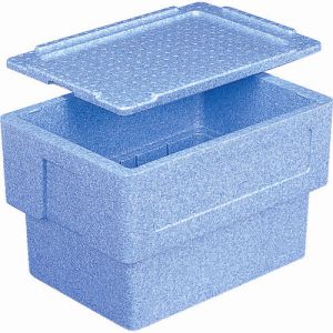 サンコー 三甲 サンコー SK-EPBU40 B 発泡素材コンテナー 760096 EPバケット40 本体 ブルー メーカー直送 代引不可 北海道沖縄離島不可