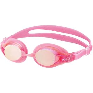 ビュー VIEW ビュー ZURRO ズット ジュニア スイミングゴーグル ミラーモデル 6-12歳 ピンクイエロー PY V722JMR