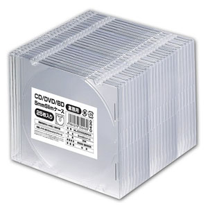 ハイディスク HI DISC ML-CD05S25PCR 5mmSlimケース 25枚