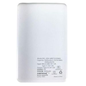  ハイディスク HI DISC HI DISC HD4-MBFT3C10PD20WH 3C認証対応モバイルバッテリー PD20W対応 10000mAh