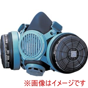 アズワン アズワン 1-6546-01 防毒マスク 7191DKG-02 伝声器付き