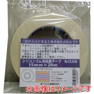 まつうら まつうら MT #5302A-1520 シリコンゴム用両面テープ#5302A 15mm×20m