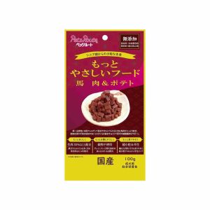 ペッツルート PetzRoute ぺッツルート もっとやさしいフード 馬肉 ポテト 100g 4392850