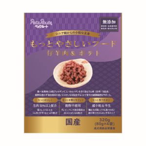 ペッツルート PetzRoute ペッツルート もっとやさしいフード 仔羊肉&ポテト 320g