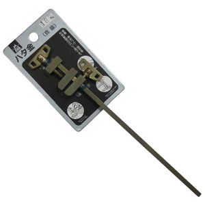 アイガーツール EIGERTOOL アイガーツール 18-0 アイガー 真鍮ハタ金 4×4mm