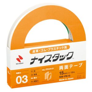 ニチバン NICHIBAN ニチバン NW-PK15 両面テープ ナイスタック プラスチック用 15mmx15m