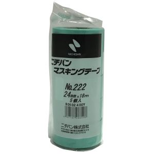 ニチバン NICHIBAN ニチバン 222 マスキング 5P 24ミリX18M AF-2228
