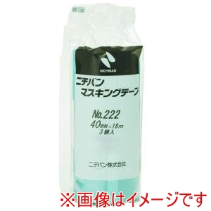 ニチバン NICHIBAN ニチバン 222 マスキング40ミリ 30