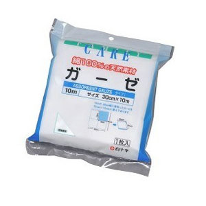 白十字 白十字 ファミリーケア FC ガーゼ 10m 30cm×10m