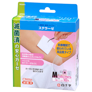 白十字 白十字 ファミリーケア FCステラーゼ Mサイズ 10枚入