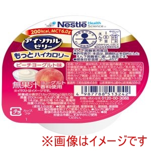 ネスレ日本 Nestle ネスレ日本 507498 アイソカルゼリーもっとハイカロリー ピーチヨーグルト味 50g