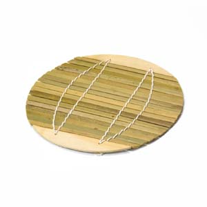 ヤマコー 用美 YAMACO ヤマコー 竹スダレ 丸 23.5cm 05430 用美