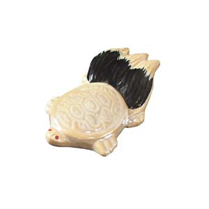 ヤマコー 用美 YAMACO ヤマコー 陶器 亀型 箸置 08865 用美