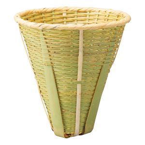 ヤマコー 用美 YAMACO ヤマコー 竹 ふりザル 持ち手なし 並 17×H18cm 11188 用美