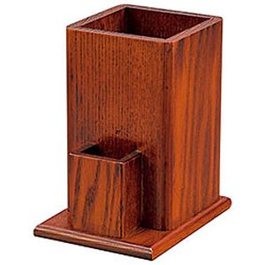 ヤマコー 用美 YAMACO ヤマコー 楊枝入付箸立 ハイブラウン 15198 用美