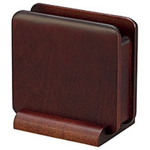 ヤマコー 用美 YAMACO ヤマコー ナプキンスタンド ブラウン 15241 用美