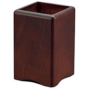 ヤマコー 用美 YAMACO ヤマコー 角丸 箸立 ブラウン 15248 用美