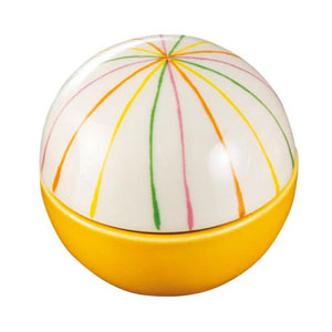 ヤマコー 用美 YAMACO ヤマコー 手まり型珍味入 黄 26993 用美