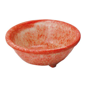 ヤマコー 用美 YAMACO ヤマコー 三つ足小鉢 紅梅 27896 用美