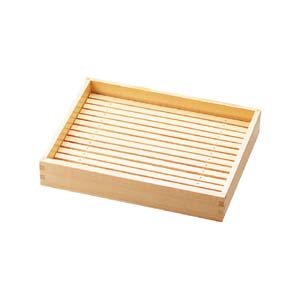 ヤマコー 用美 YAMACO ヤマコー 白木ミニバット 中 木製目皿付 35594 用美