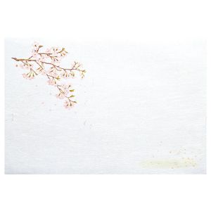 ヤマコー 用美 YAMACO ヤマコー 尺3 雲竜和紙 懐石まっと 枯淡 桜 100枚入 65201 用美