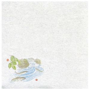 ヤマコー 用美 YAMACO ヤマコー 新 濡れ奉書紙 鮎 100枚入 65394 用美