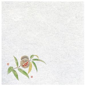 ヤマコー 用美 YAMACO ヤマコー 新 濡れ奉書紙 栗 100枚入 65404 用美