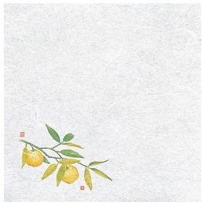 ヤマコー 用美 YAMACO ヤマコー 新 濡れ奉書紙 柚子 100枚入 65408 用美