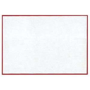 ヤマコー 用美 YAMACO ヤマコー 貼り合わせ 紅白懐敷 長角 大 100組入 65763 用美